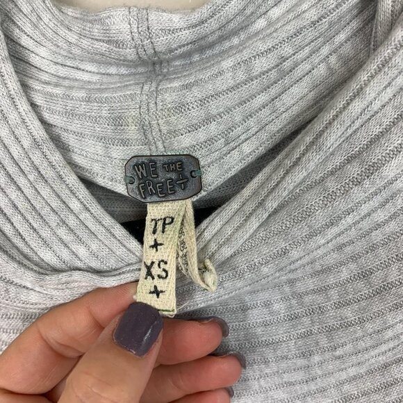 We The Free Free People Ribbed Long Sleeve Top - Picture 4 of 9